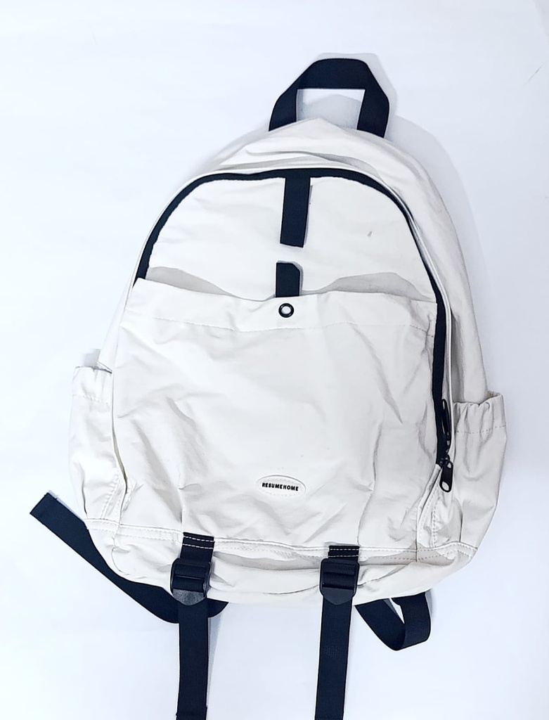 Eclipse White Backpack